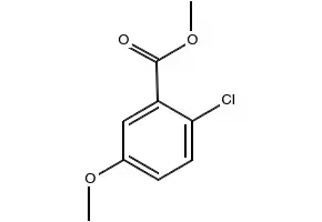 Methyl2-Chloro-5-methoxybenzoate structure, CAS 54810-63-8