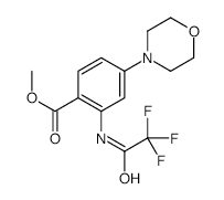 Methyl4-Morpholino-2-(trifluoroacetamido)benzoate structure, CAS 404010-73-7