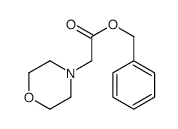 BenzylMorpholinoacetate structure, CAS 53342-23-7