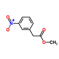 Methyl3-Nitrophenylacetate structure, CAS 10268-12-9