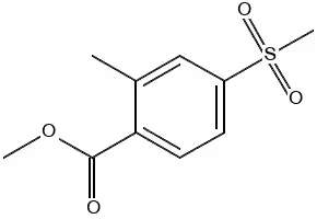 Methyl2-Methyl-4-(methylsulfonyl)benzoate structure, CAS 875895-64-0