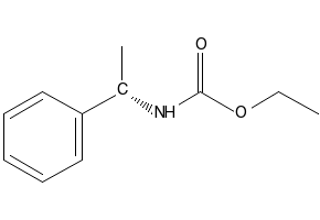 Ethyl(S)-1-Phenylethylcarbamate structure, CAS 33290-12-9