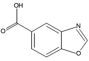 Benzoxazole-5-carboxylicAcid structure, CAS 15112-41-1