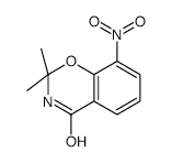 2,2-DIMETHYL-8-NITRO-2H-BENZO[E][1,3]OXAZIN-4(3H)-ONE structure, CAS 1188265-16-8