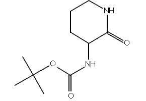 3-(Boc-amino)-2-piperidone structure, CAS 99780-98-0