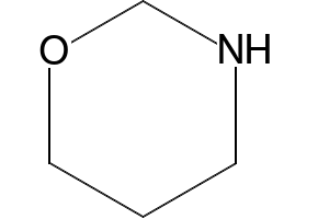 1,3-Oxazinane structure, CAS 14558-49-7