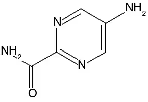 5-Aminopyrimidine-2-carboxamide structure, CAS 56621-97-7