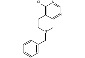 4-chloro-5,6,7,8-tetrahydropyrido[3,4-d]pyrimidine structure, CAS 1196157-06-8