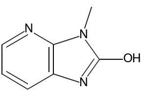 7-Methyl-1,3-dihydroimidazo[4,5-b]pyridin-2-one structure, CAS 518038-75-0