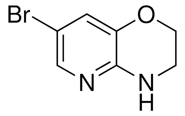 7-Bromo-3,4-dihydro-2H-pyrido[3,2-b]-1,4-oxazine structure, CAS 34950-82-8