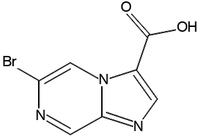 3-Bromoimidazo[1,2-a]pyrazine structure, CAS 57948-41-1