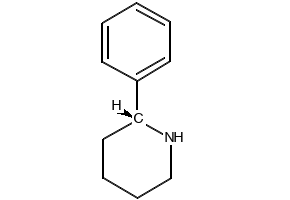 (R)-2-phenylpiperidine structure, CAS 58613-54-0