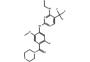 4-Fluoro-5-morpholino-2-nitrobenzoicAcid structure, CAS 1033778-62-9