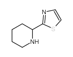 2-(thiazol-2-yl)piperidine structure, CAS 526183-08-4