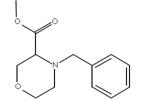Methyl4-Benzyl-3-morpholinecarboxylate structure, CAS 212650-44-7