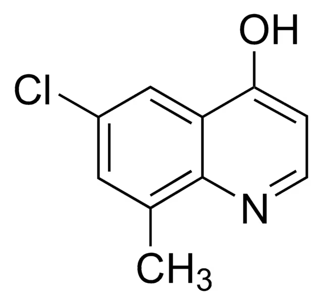 6-Chloro-4-hydroxy-8-methylquinoline-3-carboxylicethylester structure, CAS 175134-96-0