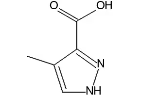4-Methylpyrazole-3-carboxylicAcid structure, CAS 82231-51-4