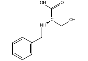 (R)-2-(Benzylamino)-3-hydroxypropanoicAcid structure, CAS 106910-77-4