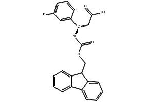 Fmoc-(R)-3-Amino-3-(3-fluoro-phenyl)-propionicacid structure, CAS 511272-51-8