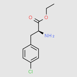 (S)-b-(p-chlorophenyl)alanineethylester structure, CAS 118352-86-6