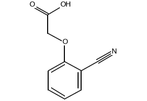 (2-Cyanophenoxy)aceticAcid structure, CAS 6574-95-4