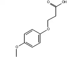 3-(4-Methoxyphenoxy)propionicAcid structure, CAS 20811-60-3