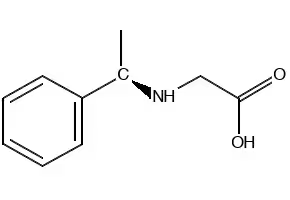 Ethyl(R)-[(1-Phenylethyl)amino]acetate structure, CAS 66512-37-6