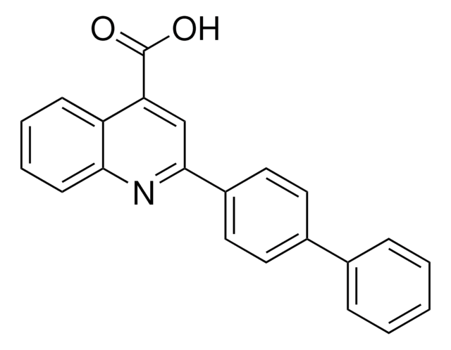 2-Biphenyl-4-yl-quinoline-4-carboxylicacid structure, CAS 78660-92-1