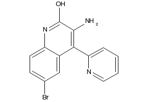 6-Bromo-2-pyridin-3-yl-quinoline-4-carboxylicacid structure, CAS 5109-99-9