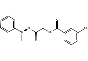Ethyl(S)-[(1-Phenylethyl)amino]acetate structure, CAS 22263-68-9