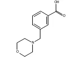 3-(Morpholinomethyl)benzoicAcid structure, CAS 67451-81-4