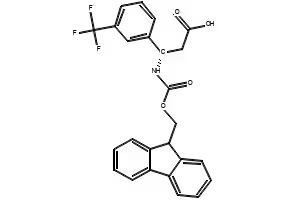 Fmoc-(S)-3-Amino-3-(3-trifluoromethyl-phenyl)-propionicacid structure, CAS 507472-20-0