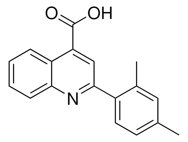 2-(2,4-Dimethylphenyl)quinoline-4-carboxylicacid structure, CAS 5466-33-1