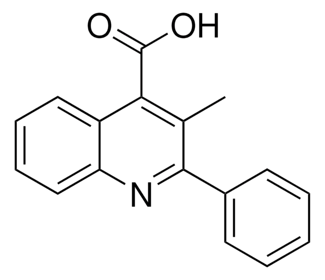 3-Methyl-2-phenylquinoline-4-carboxylicacid structure, CAS 43071-45-0