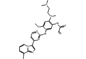2-Biphenyl-4-yl-8-methylimidazo[1,2-a]pyridine-3-carbaldehyde structure, CAS 524724-71-8