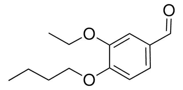 4-Butoxy-3-ethoxybenzaldehyde structure, CAS 93567-90-9