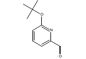 6-tert-Butoxypyridine-2-carboxaldehyde structure, CAS 195044-13-4
