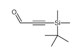 3-tert-Butyldimethylsilylpropynal structure, CAS 90083-19-5