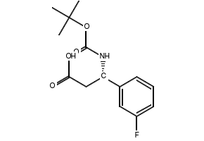 Boc-(S)-3-Amino-3-(3-nitro-phenyl)-propionicacid structure, CAS 500770-84-3