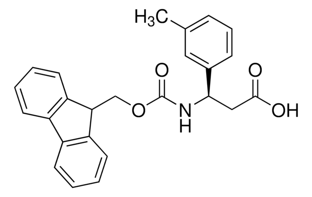 Fmoc-(R)-3-Amino-3-(3-methyl-phenyl)-propionicacid structure, CAS 507472-28-8