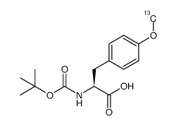 BOC-(S)-b-(p-methoxyphenyl)alanine structure, CAS 1086091-45-3