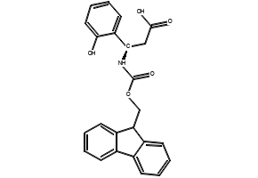 Fmoc-(R)-3-Amino-3-(2-hydroxy-phenyl)-propionicacid structure, CAS 511272-34-7
