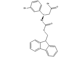 Fmoc-(R)-3-Amino-3-(3-hydroxy-phenyl)-propionicacid structure, CAS 511272-35-8