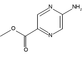 Methyl5-Aminopyrazine-2-carboxylate structure, CAS 13924-94-2