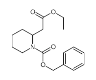 EthylN-Cbz-2-piperidineacetate structure, CAS 167170-23-2