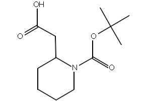 EthylN-Boc-2-piperidineacetate structure, CAS 118667-62-2