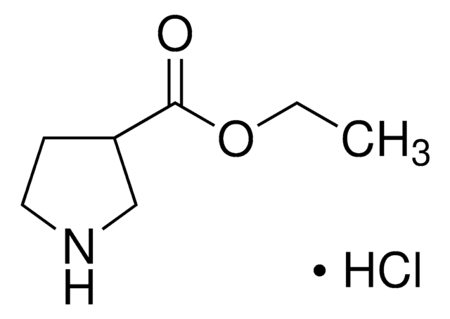 EthylPyrrolidine-3-carboxylateHydrochloride structure, CAS 80028-44-0