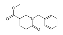 Methyl1-Benzyl-6-oxopiperidine-3-carboxylate structure, CAS 156779-11-2