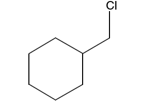 1-Cyclohexyl-1-chloromethane structure, CAS 1072-95-3