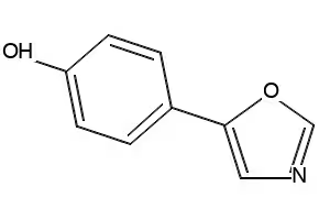 4-(1,3-Oxazol-5-yl)phenol structure, CAS 1128-71-8